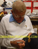 Lou Holtz Autographed Notre Dame Fighting Irish Fitted Size 7 Hat JSA
