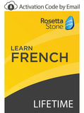 Rosetta Stone: Learn French with Lifetime Access on iOS, Android, PC, and Mac [Activation Code by Email]