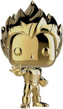 POP Funko Dragon Ball Z Super Saiyan Vegeta Gold Chrome Toy Tokyo SDCC Exclusive