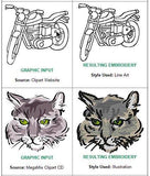 Buzz-2-Stitches Software - Automatically Turn Graphics Into Embroidery Designs