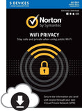 Norton WiFi Privacy – Secure VPN – Up to 5 Devices [Digital Download]