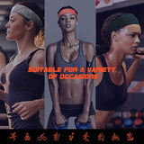 3 Pack Workout Headbands for Women - Sweat Wicking Hair Bands