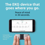 KardiaMobile EKG Monitor | FDA-Cleared | Wireless Personal EKG | Works with Smartphone
