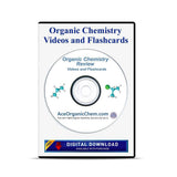 Condensed Organic Chemistry Help DVD with Digital Download option- Organic Chemistry Study DVD with Complete Course Review Videos - by AceOrganicChem