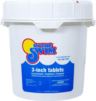 In The Swim 3 Inch Pool Chlorine Tablets, 10 Pounds