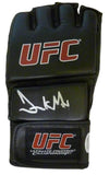 Frank Mir Autographed/Signed Official Black UFC Gloves JSA