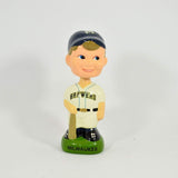 Milwailkee Brewers Bat Boy 7" Collectable Ceramic Bobble Head NIB