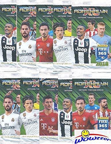 2019 Panini Adrenalyn XL FIFA 365 Lot of TEN(10) Factory Sealed Booster Packs