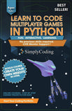 Simply Coding for Kids: Learn to Code Python Multiplayer Adventure Games - Video Game Design Coding Software - Computer Programming