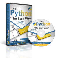 Learn Python Tutorial For Beginners Course. DVD | Python Programming For Beginners Training. Learning Python Just Got Easier.