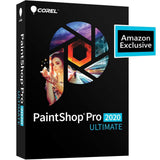 Corel PaintShop Pro 2020 Ultimate - Photo Editing & Graphic Design with ParticleShop Plugin and 5-Brush Starter Pack [PC Disc]