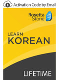 Rosetta Stone: Learn Korean with Lifetime Access on iOS, Android, PC, and Mac [Activation Code by Email]