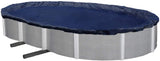 Blue Wave Bronze 8-Year 12-ft x 24-ft Oval Above Ground Pool Winter Cover