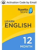 Rosetta Stone: Learn English (American) for 12 months on iOS, Android, PC, and Mac [Activation Code by Email]