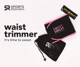 Sweet Sweat Premium Waist Trimmer (Pink Logo) for Men & Women