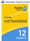 Rosetta Stone: Learn Vietnamese for 12 months on iOS, Android, PC, and Mac [Activation Code by Email]