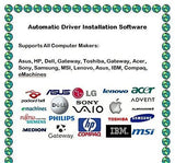 Automatic Driver Installation Recovery Disc for Windows 10, 7, Vista and XP. Supports HP Dell Gateway Toshiba Gateway Acer Sony Samsung MSI Lenovo