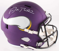Adam Thielen Minnesota Vikings Signed Autograph Speed Full Size Helmet JSA Witnessed Certified