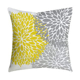Decorative Throw Pillow Covers 18 x 18 Inch Double Side Design,Toonshare Set of 4 Cotton Linen Indoor Outdoor Pillow Case Cushion Cover