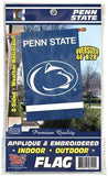 Party Animal Sports Fan NCAA Team Penn State Nittany Lions Applique Banner Flag