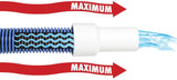 33430 Heavy Duty In-Ground Pool Vacuum Hose With Swivel Cuff, 1-1/2-Inch by 30-Feet
