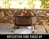 Fireproof Mat, Fire Pit Mat: 24" Fire Pit Pad Deck Protector