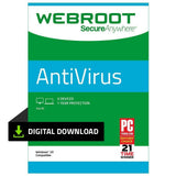 Webroot Internet Security with Antivirus Protection – 2019 Software | 3 Device | 1 Year Subscription | PC Download