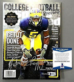 Jabrill Peppers Signed Sports Illustrated Magazine Michigan Bas Beckett Coa - Beckett Authentication