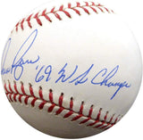 Nolan Ryan Autographed Official MLB Baseball New York Mets"69 WS Champs"