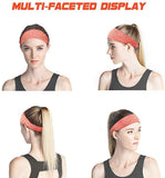 3 Pack Workout Headbands for Women - Sweat Wicking Hair Bands