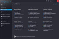 WinOptimizer 17 Superior performance, stability and privacy for your PC Windows 10, 8.1, 8, 7