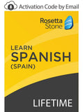 Rosetta Stone: Learn Spanish (Spain) with Lifetime Access on iOS, Android, PC, and Mac [Activation Code by Email]