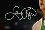 MAGIC JOHNSON & LARRY BIRD AUTOGRAPHED 16X20 PHOTO BECKETT BAS STOCK #112517