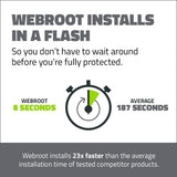 Webroot Antivirus Protection and Internet Security for PC Gamers 2019 Software | 1 Year | 1 Device | PC Download