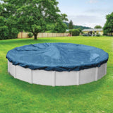 Robelle 3512-4 Super Winter Pool Cover for Round Above Ground Swimming Pools, 12-ft. Round Pool