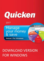 lntuit Quicken Deluxe 2017 (DOWNLOAD) Windows version Personal Finance & Budgeting Software