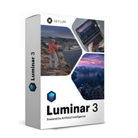 Luminar 3 Photo Editing Software | Professional Image Editing Software with an Easy to Use Interface and Image Libraries | for Mac or PC
