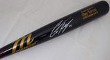 Autographed Gleyber Torres Baseball Bat - Black Marucci Game Model Beckett
