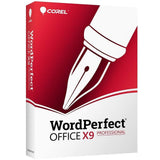 Corel Wordperfect Office X9 All-in-One Office Suite - Professional Edition [PC Disc]