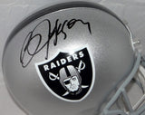 Bo Jackson Autographed Oakland Raiders Full Size Helmet- Beckett Authenticated
