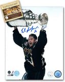 Ed Belfour Autographed Autographed Signed 8x10 Hockey Photo Memorabilia Certified with WCA Dual Authentication Holograms and COA