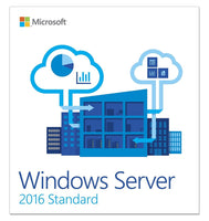 Microsoft Windows Server 2016 Standard 64-bit - Box Pack - 10 Cal