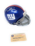 Odell Beckham Jr New York Giants Signed Autograph Mini Helmet Steiner Sports Certified