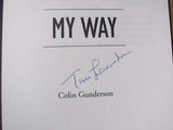 Tommy Lasorda Dodgers HOF Manager signed Book My Way auto