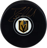 Deryk Engelland Vegas Golden Knights Autographed Hockey Puck - Fanatics Authentic Certified - Autographed NHL Pucks