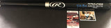 David Bote Chicago Cubs Autographed Signed Black Baseball Bat JSA WITNESS COA