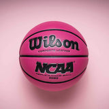 Wilson NCAA Replica Game Basketball, pink