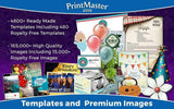 Printmaster 2019 – Design Software for At Home Print Projects [PC Download]