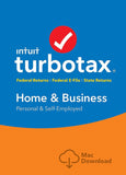 TurboTax Home & Business + State 2018 Tax Software [MAC Download] [Amazon Exclusive]