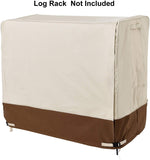 SONGMICS Heavy Duty Log Rack Cover Waterproof Firewood Cover 4ft UGLC48M